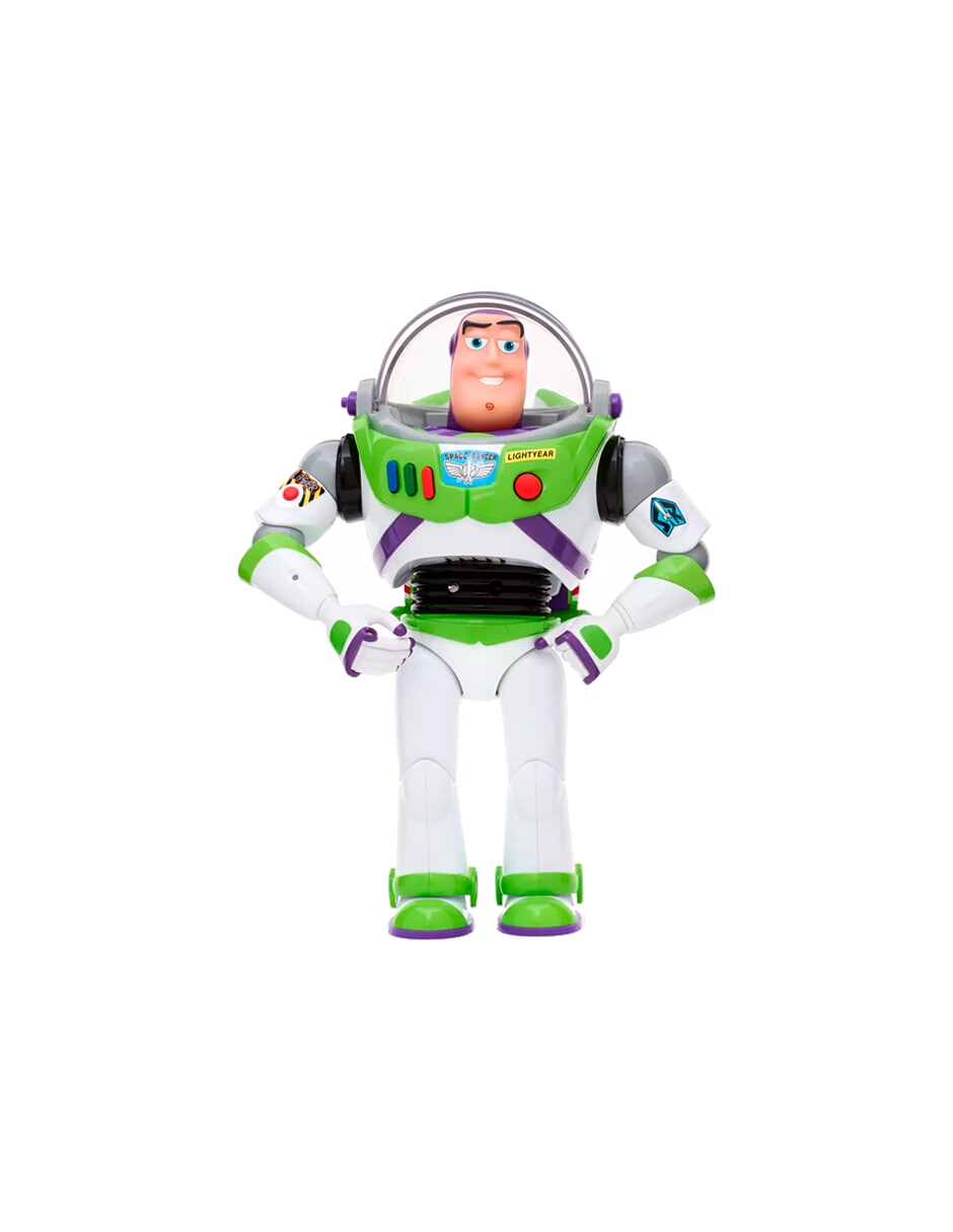 Figura de colección articulada disney: toy story buzz lightyear collectors con luz y sonido