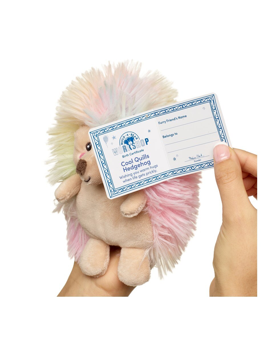 Peluche de erizo build-a-bear de 13.97 cm 2