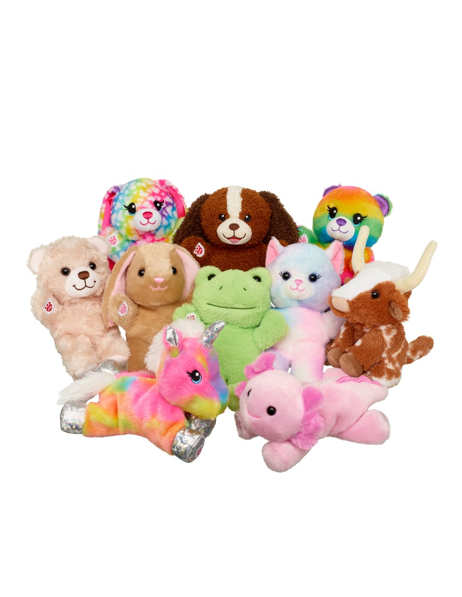Peluche oso arcoiris de 17.78 cm 2