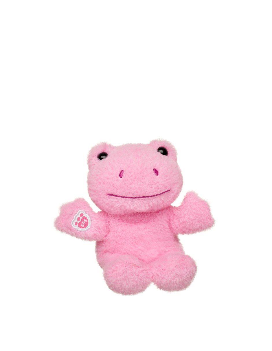 Peluche rana rosa de 17.78 cm
