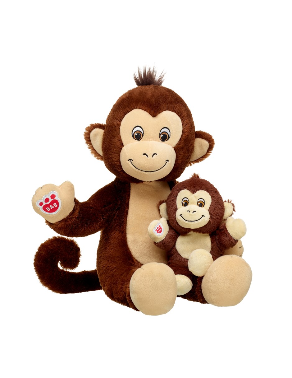 Peluche mono sonriente de 17.78 cm 4