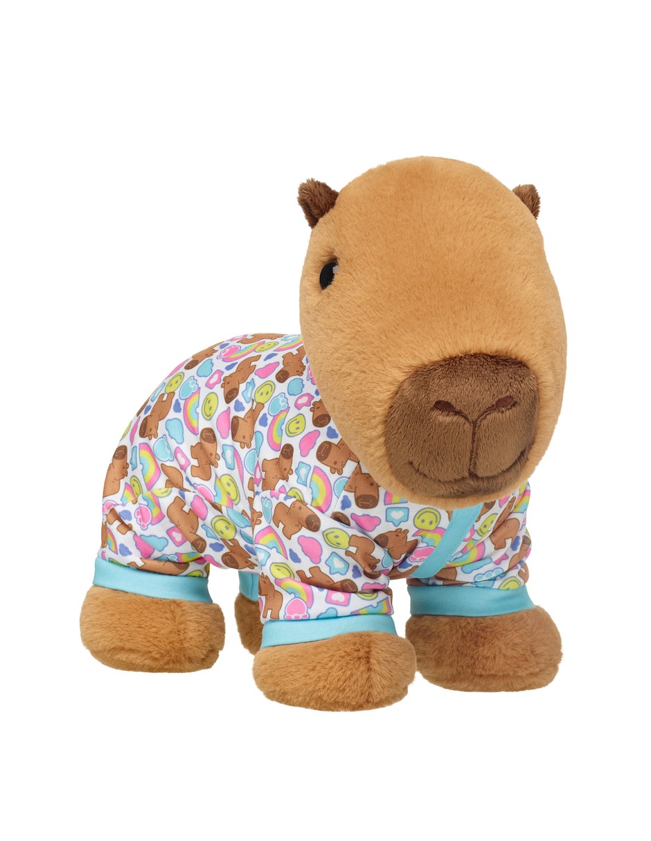 Peluche de capibara Build Bear de 28 cm 3