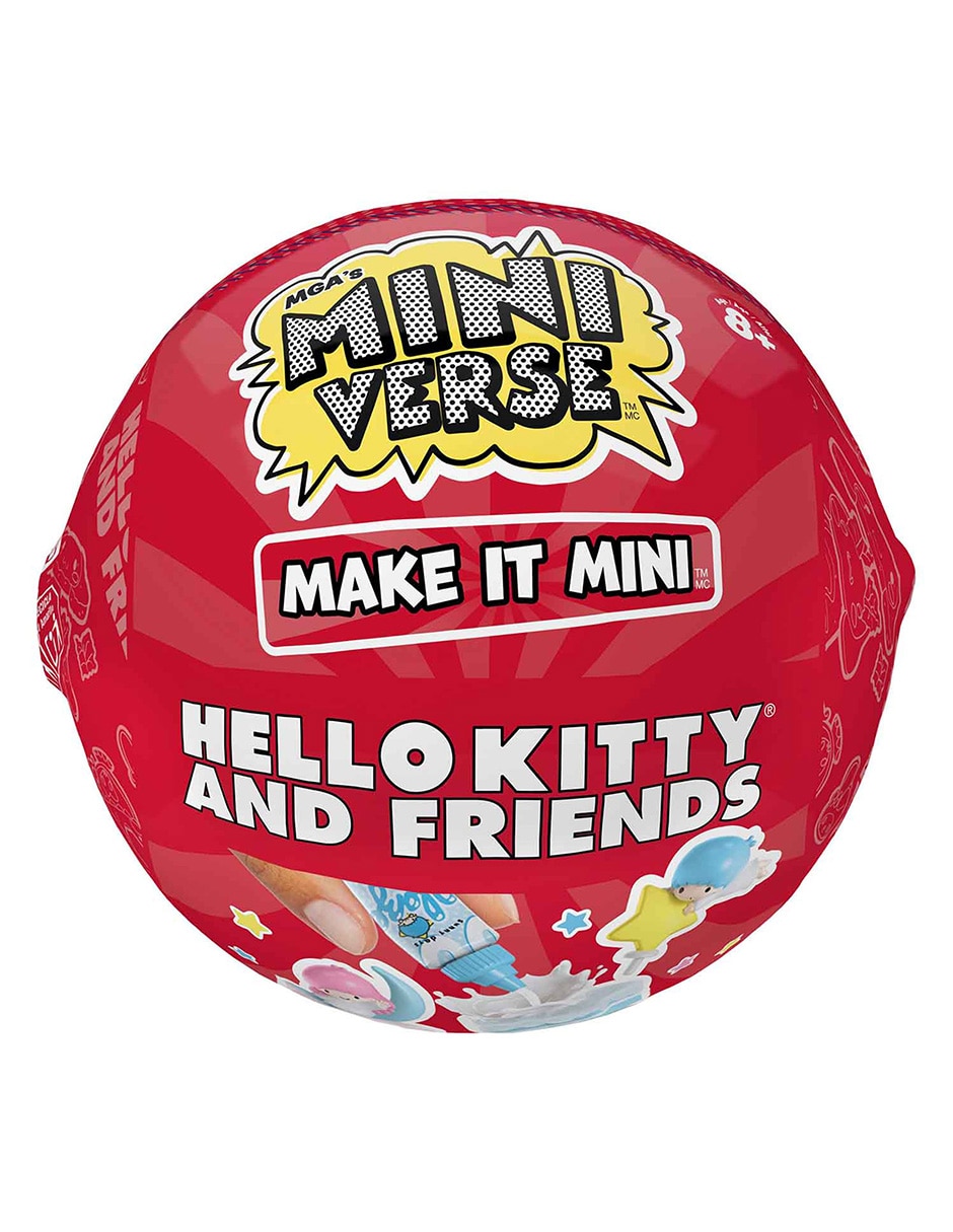 Minicoleccionable Make It Mini Sanrio Hello Kitty