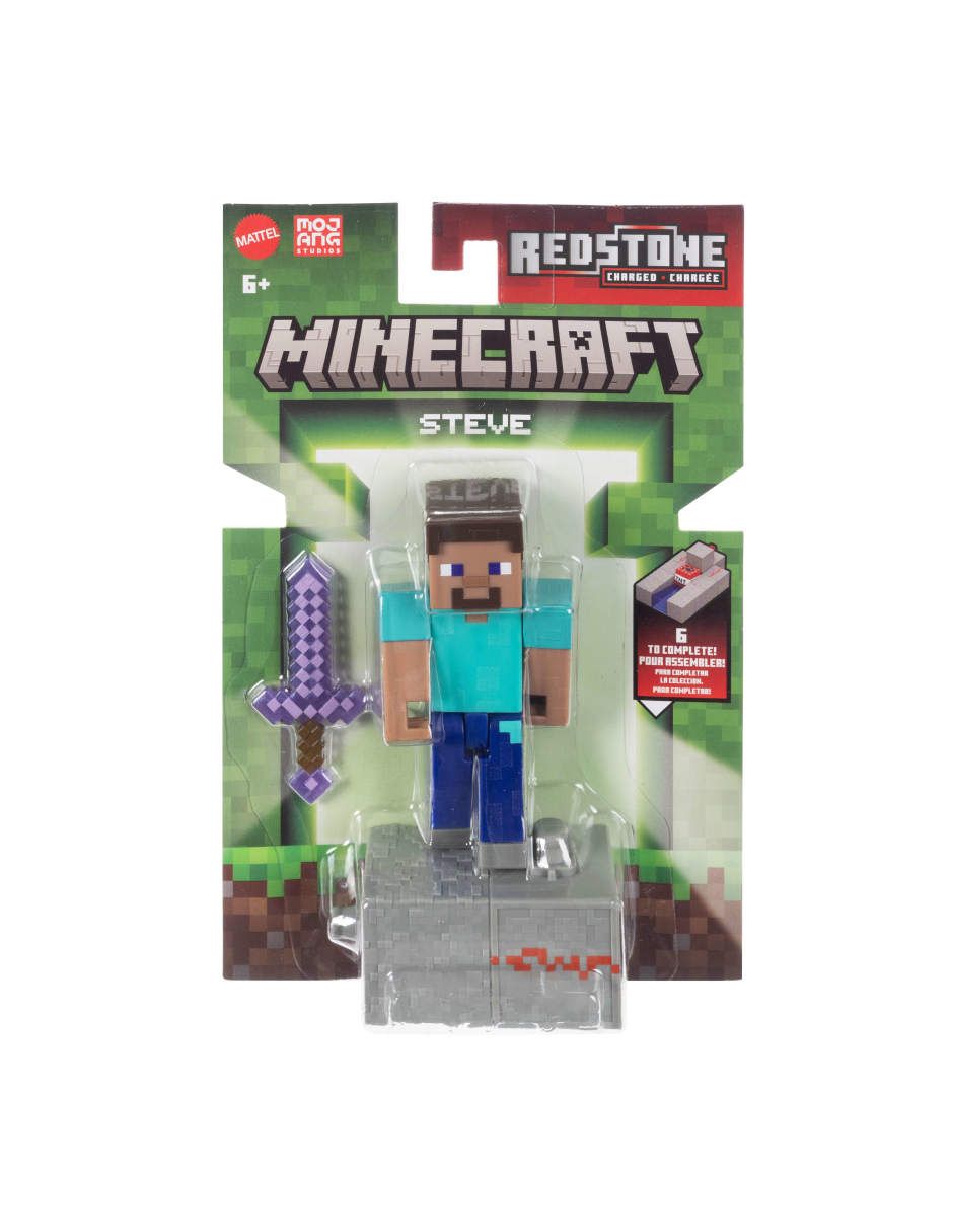 Figura de acción articulada Steve Minecraft 4