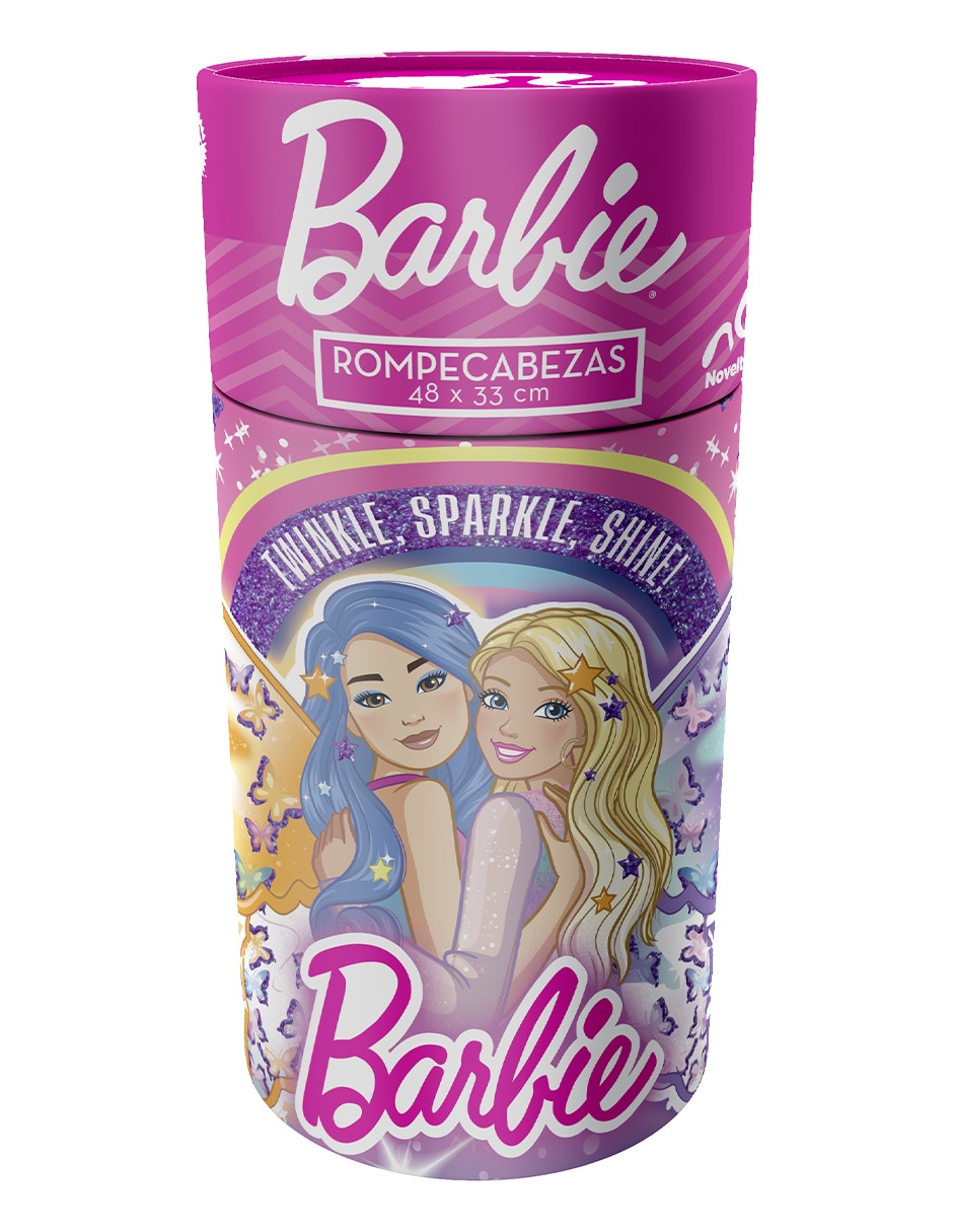 Rompecabezas cilindro barbie 60 piezas