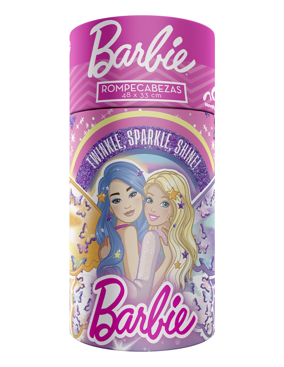 Rompecabezas cilindro barbie 60 piezas 4