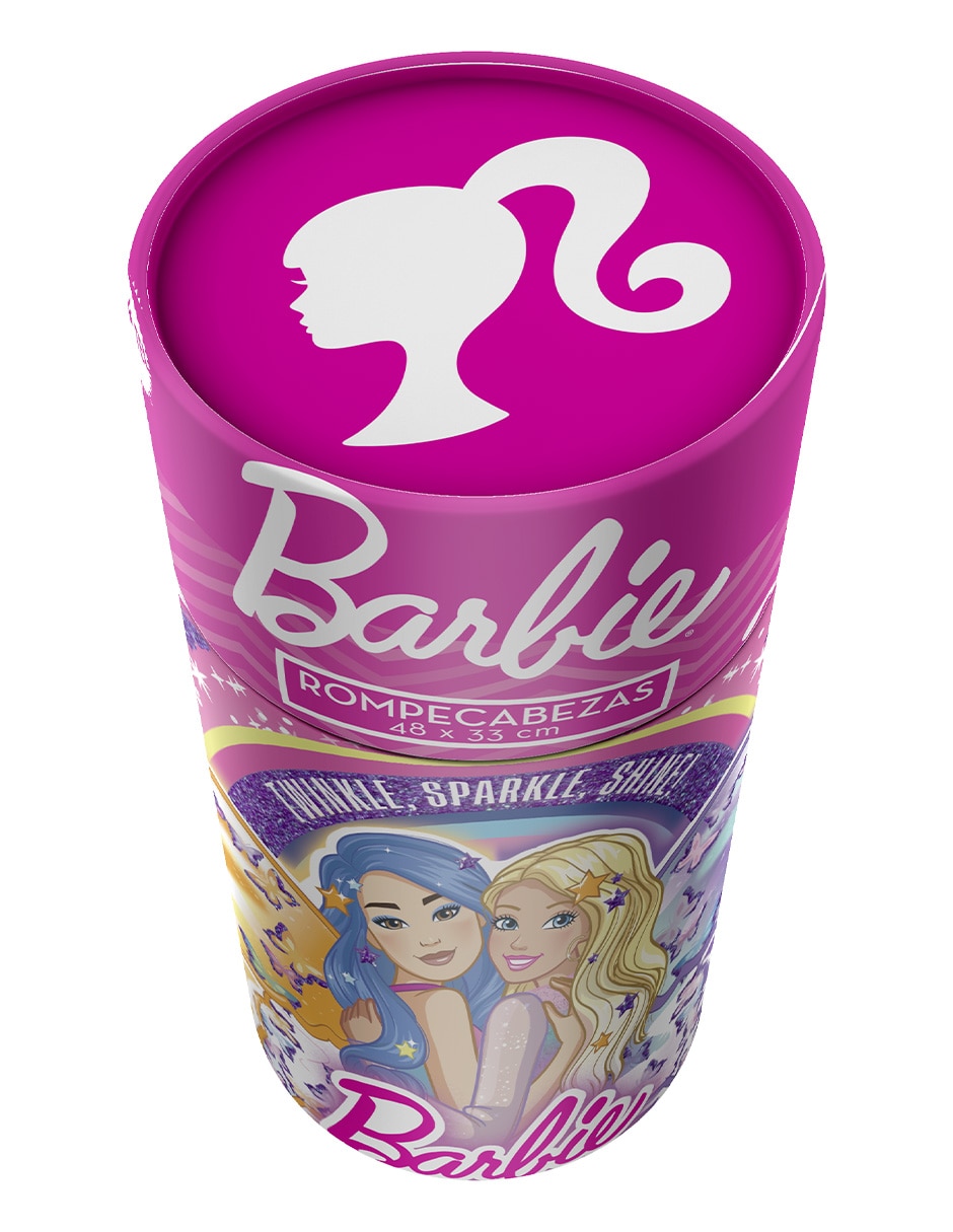 Rompecabezas cilindro barbie 60 piezas 3