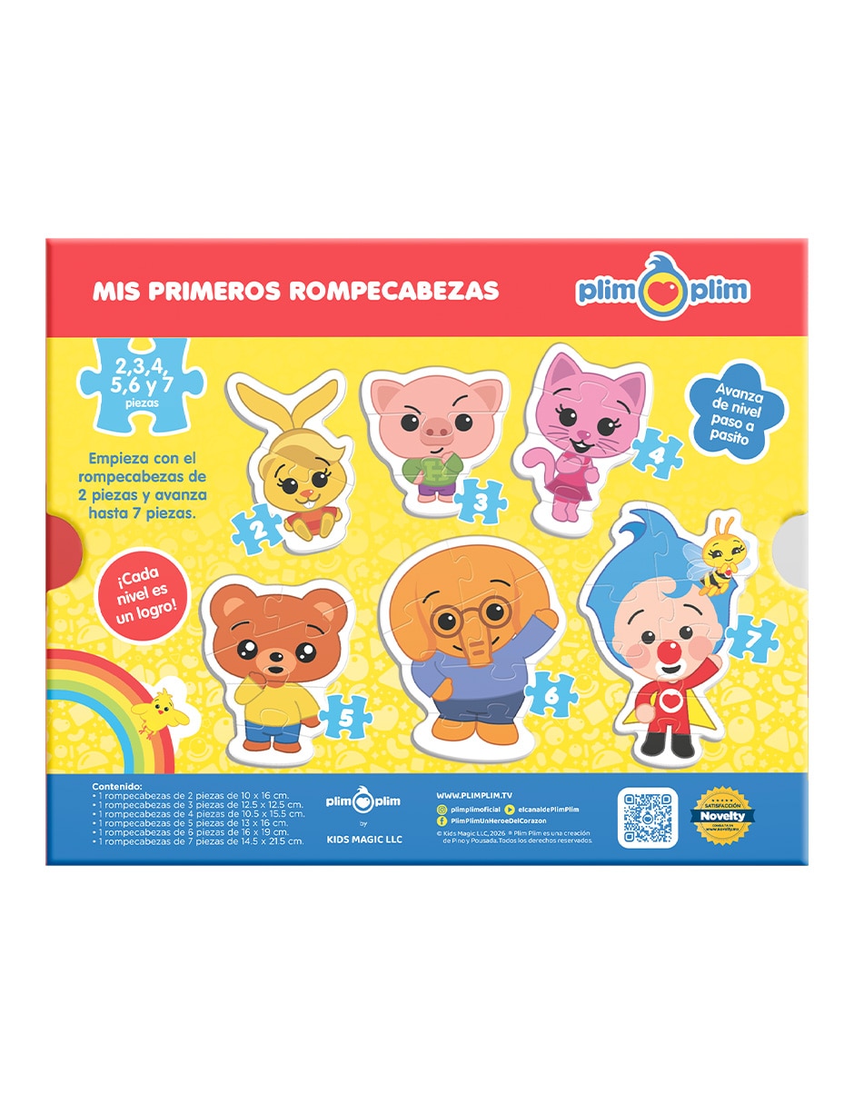 Rompecabezas progresivo plim 26 piezas 2