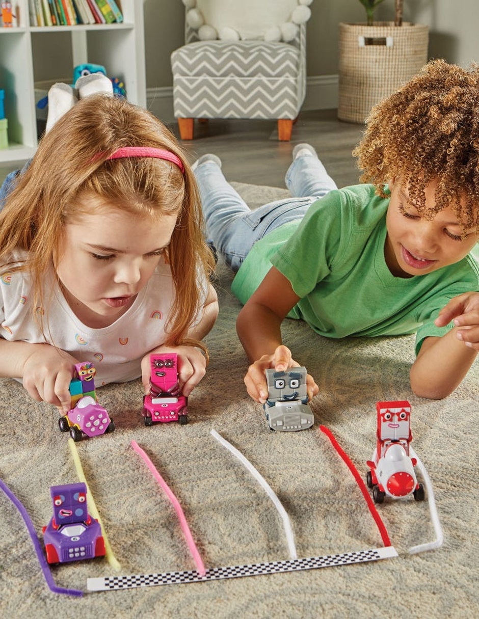 Minivehículos seis al diez Numberblocks 11