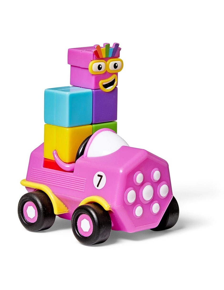 Minivehículos seis al diez Numberblocks 5
