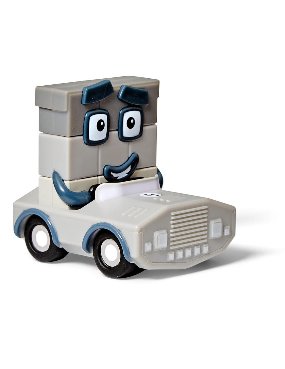 Minivehículos seis al diez Numberblocks 7