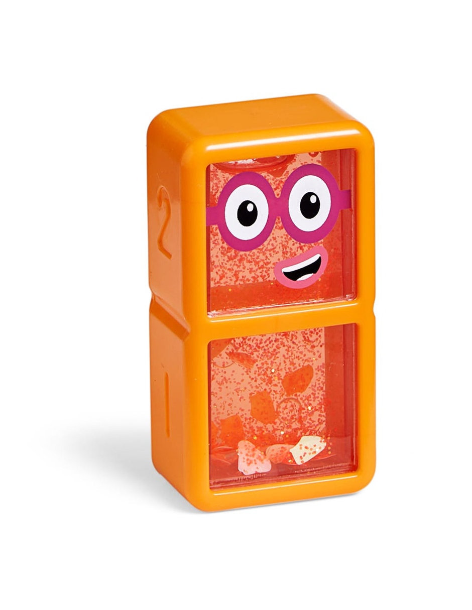 Botellas sensoriales Numberblocks uno al cinco 6