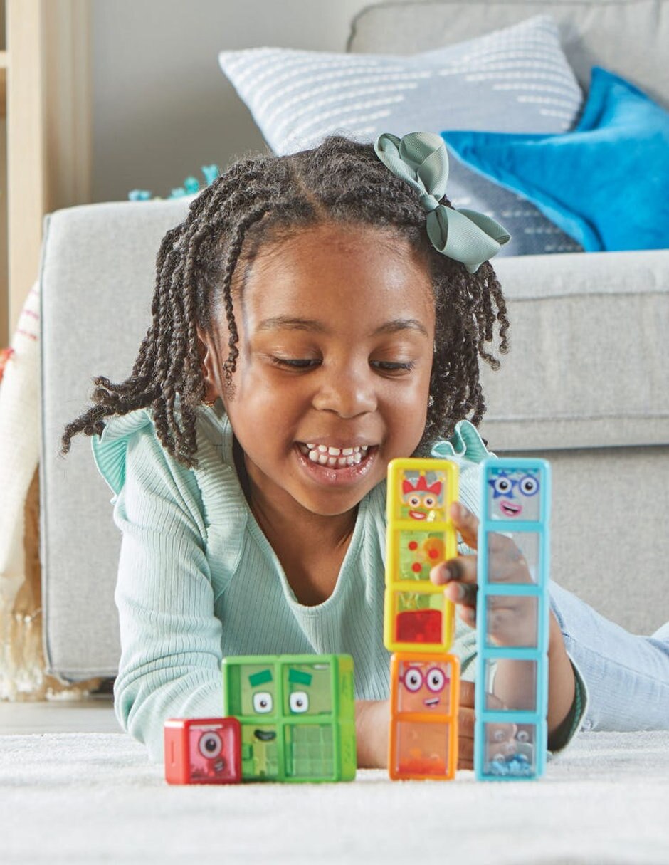 Botellas sensoriales Numberblocks uno al cinco 10