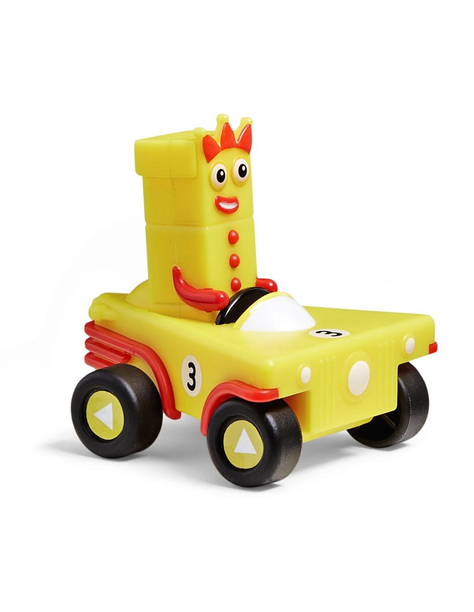 Minivehículos uno al cinco Numberblocks 5