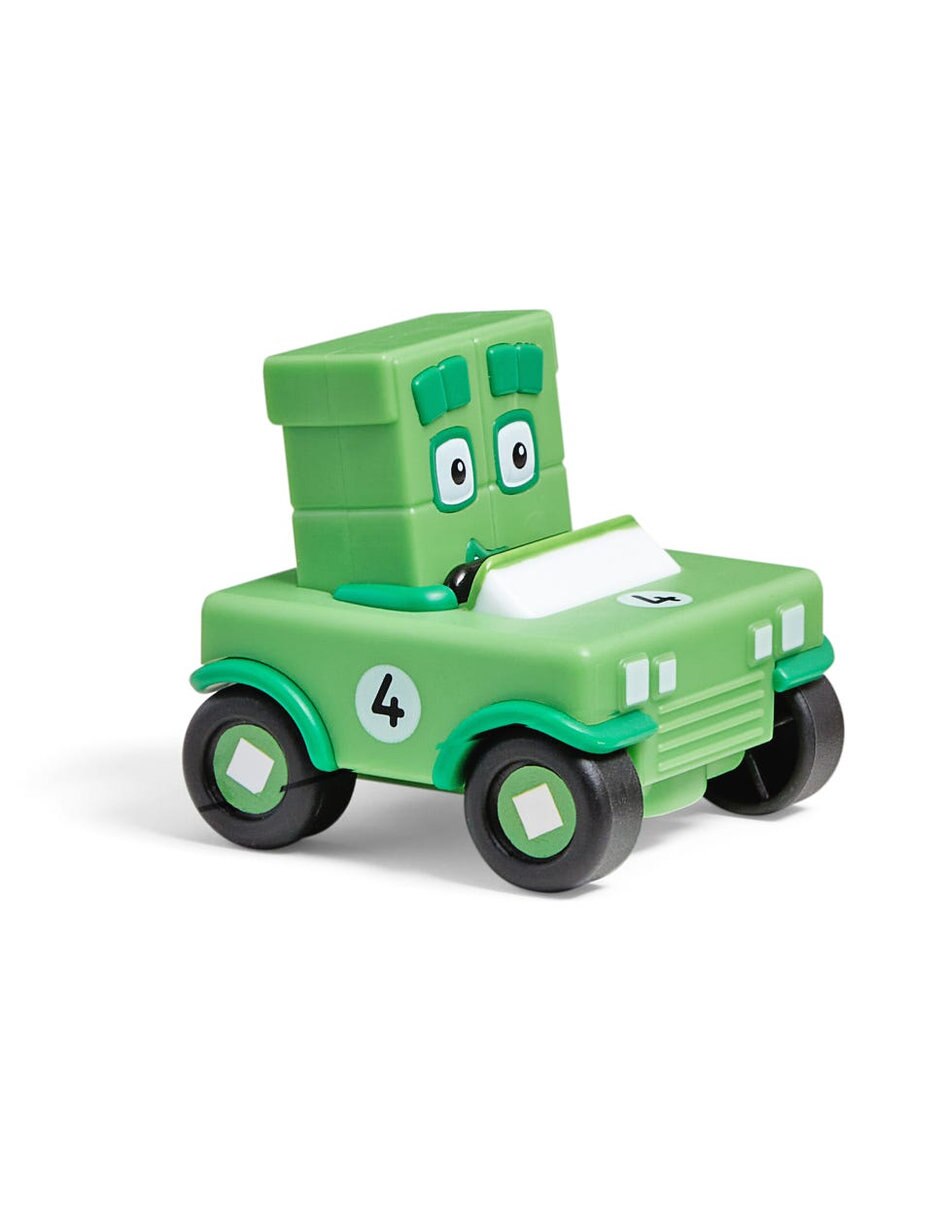 Minivehículos uno al cinco Numberblocks 6