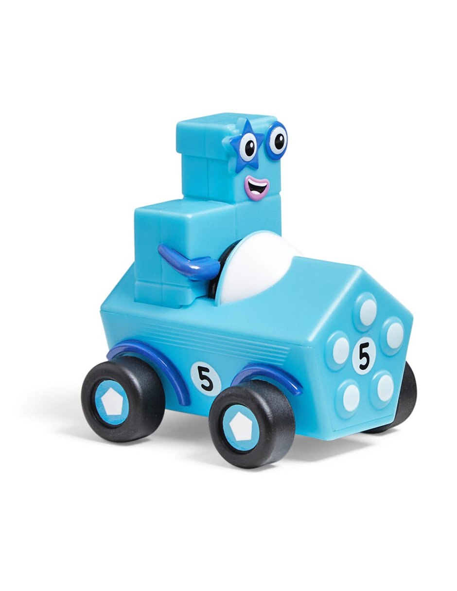 Minivehículos uno al cinco Numberblocks 7