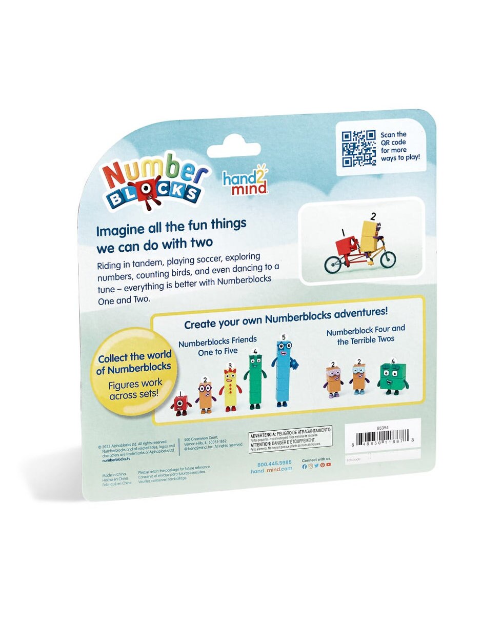 Aventura en bicicleta Numberblocks uno y dos 6