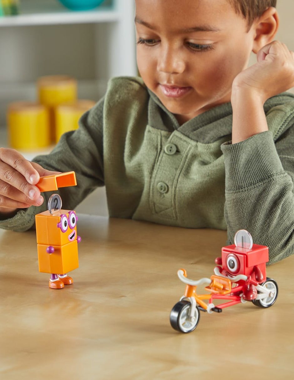 Aventura en bicicleta Numberblocks uno y dos 9