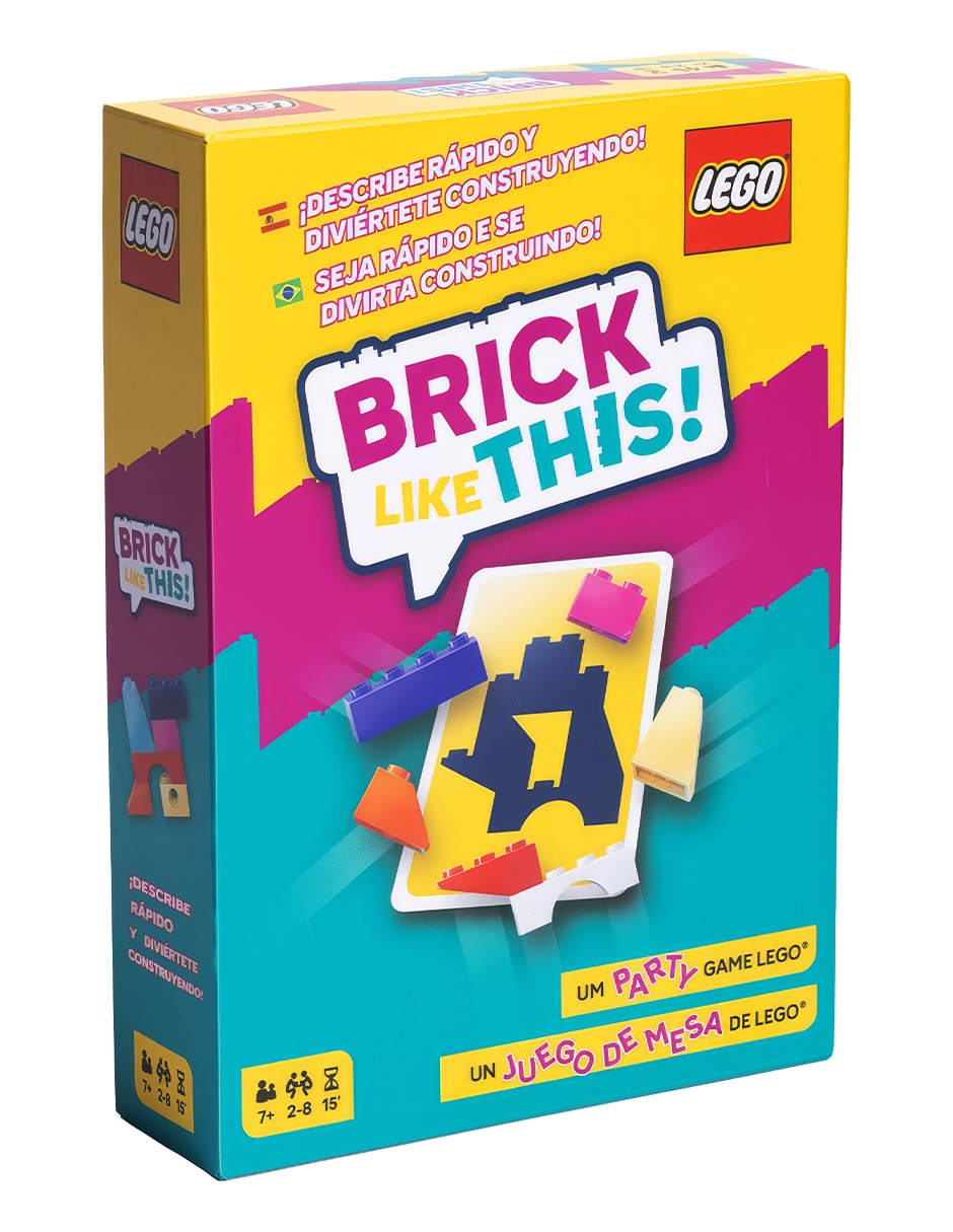 Juego De Mesa Brick Like This Lego Novelty Juego De Mesa Brick Like This Lego Novelty