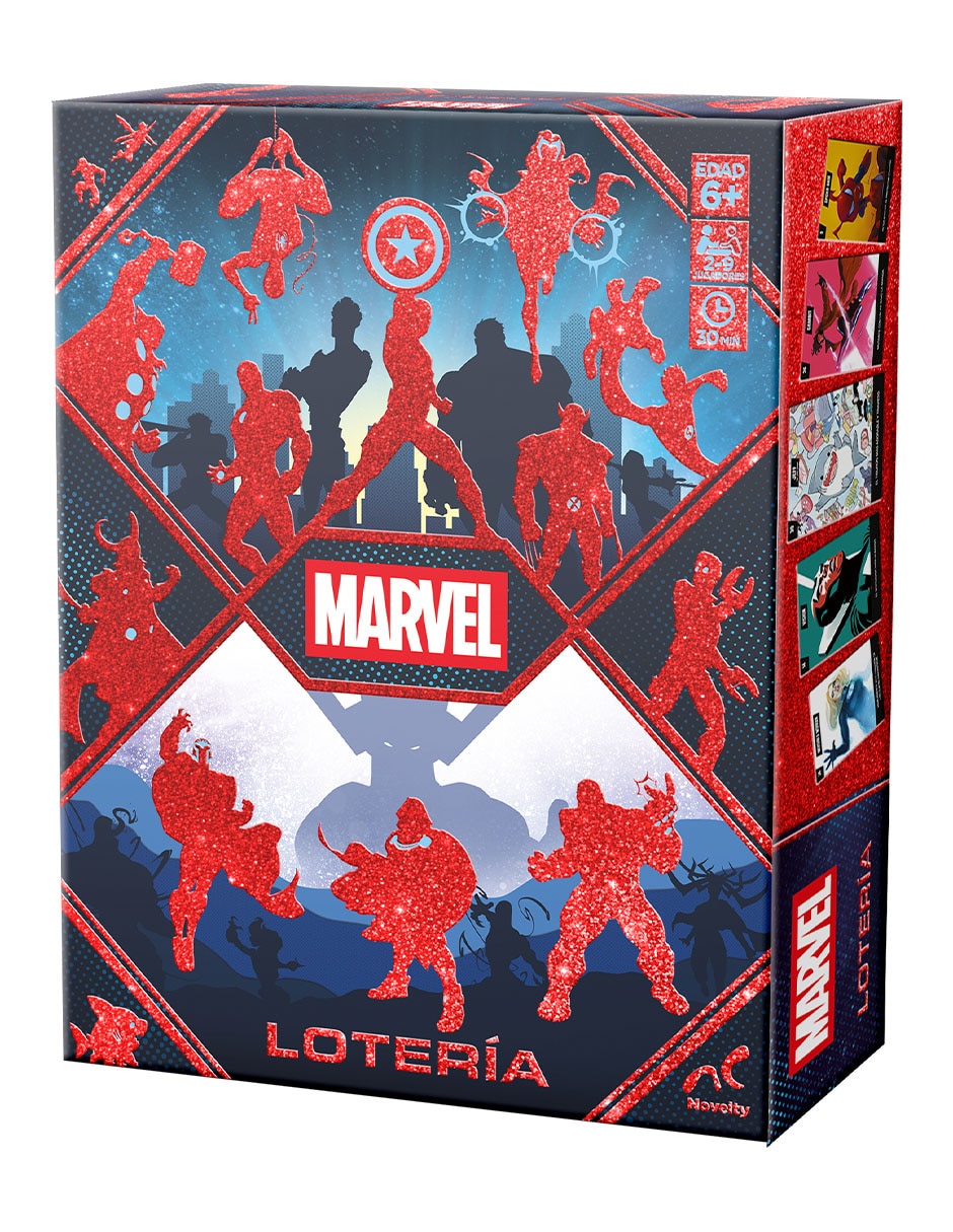 Lotería Marvel Juegos De Mesa 5