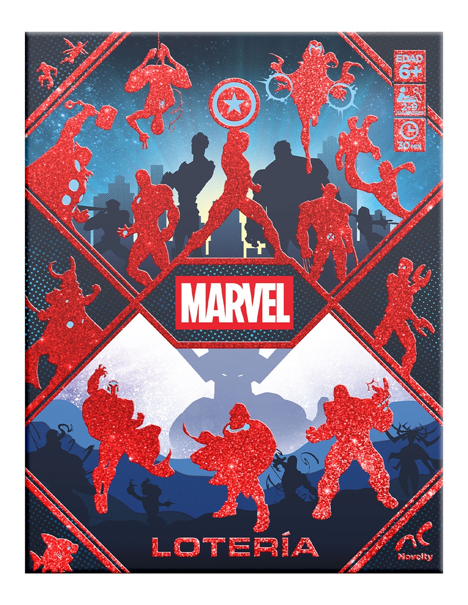 Lotería Marvel Juegos De Mesa 4