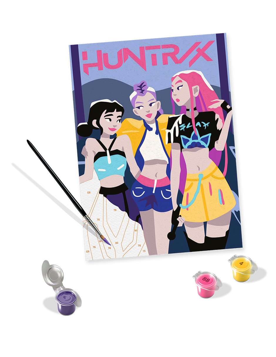 Kpop demon hunters: huntr/x k-pop demon hunters 4