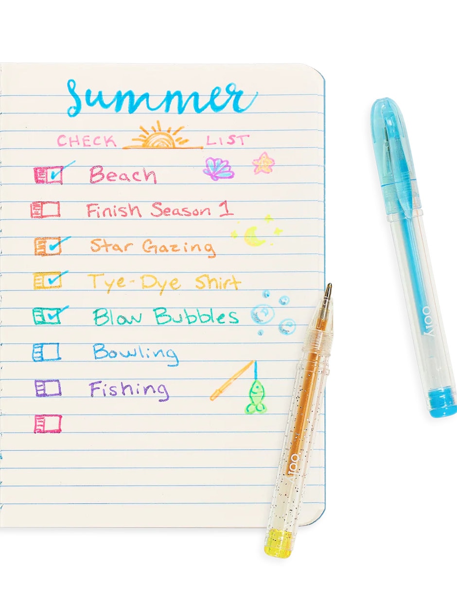 Bolígrafos gel perfumados mini doodlers – set de 20 ooly 3