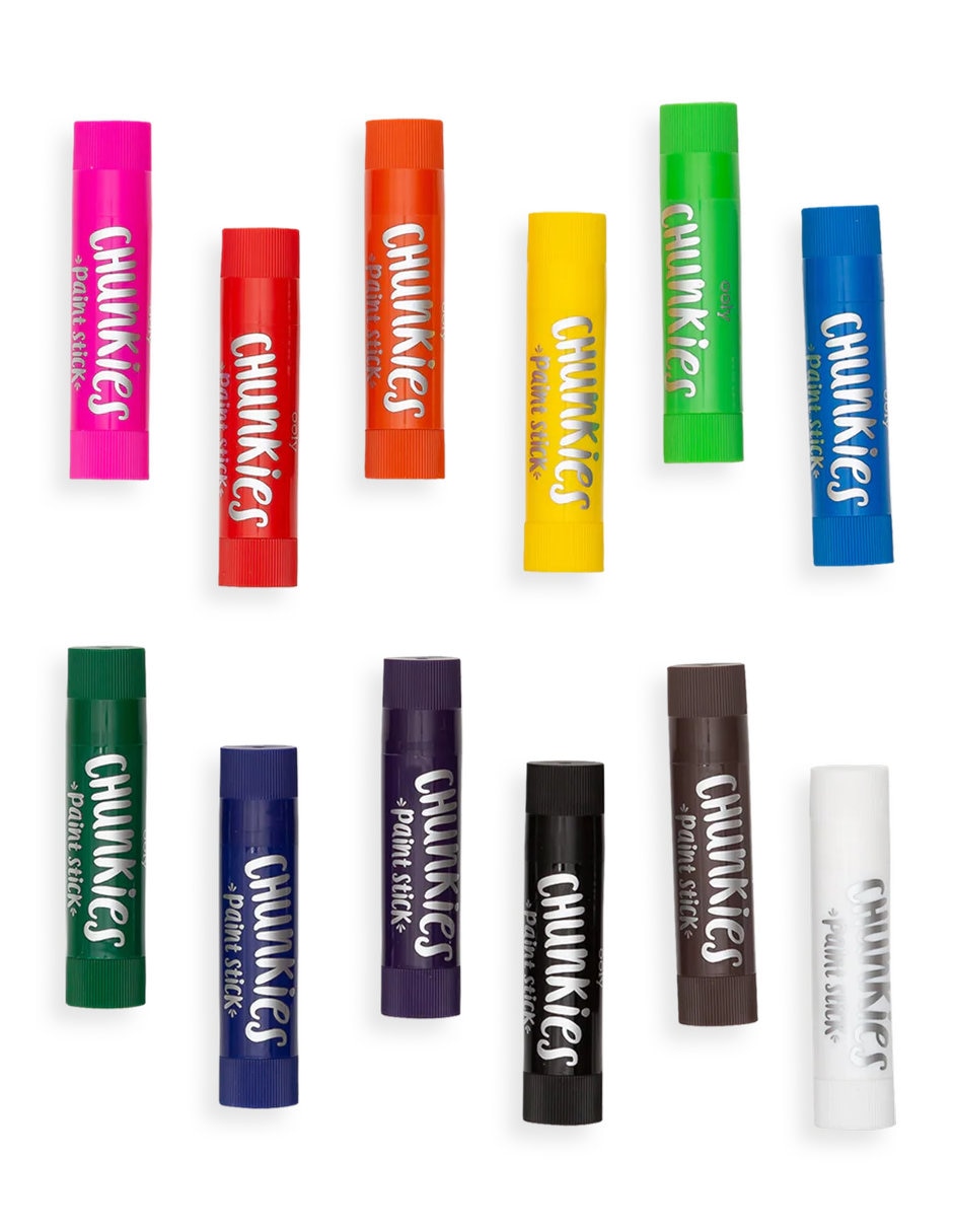Kit de manualidades chunkies barras de pintura – clásico – set de 12 ooly 15