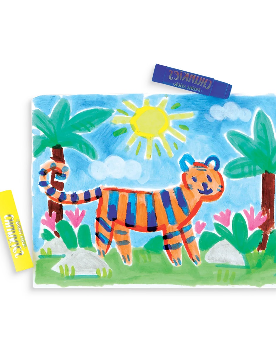 Kit de manualidades chunkies barras de pintura – clásico – set de 12 ooly 3