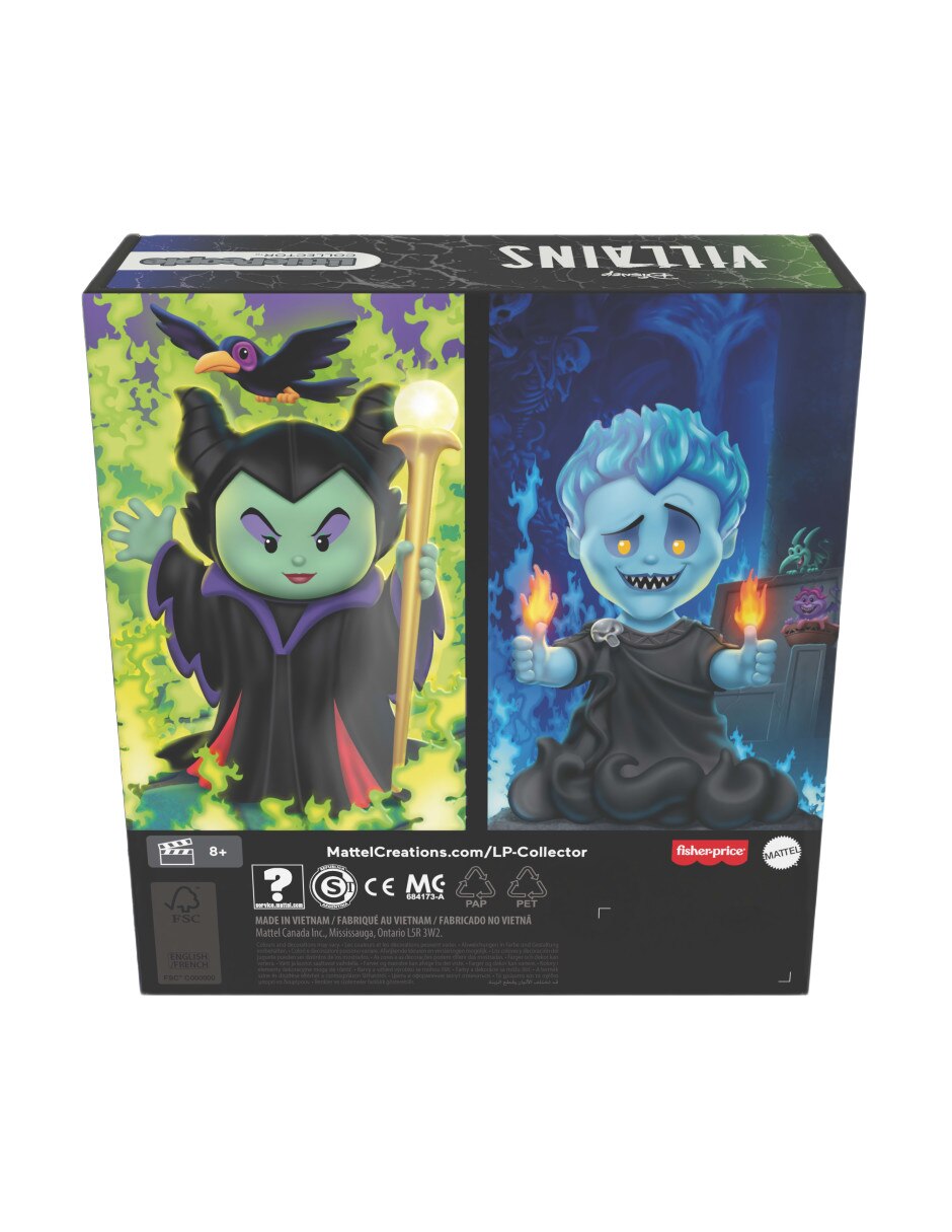 Set de figura de colección Villains Disney Collectors 2