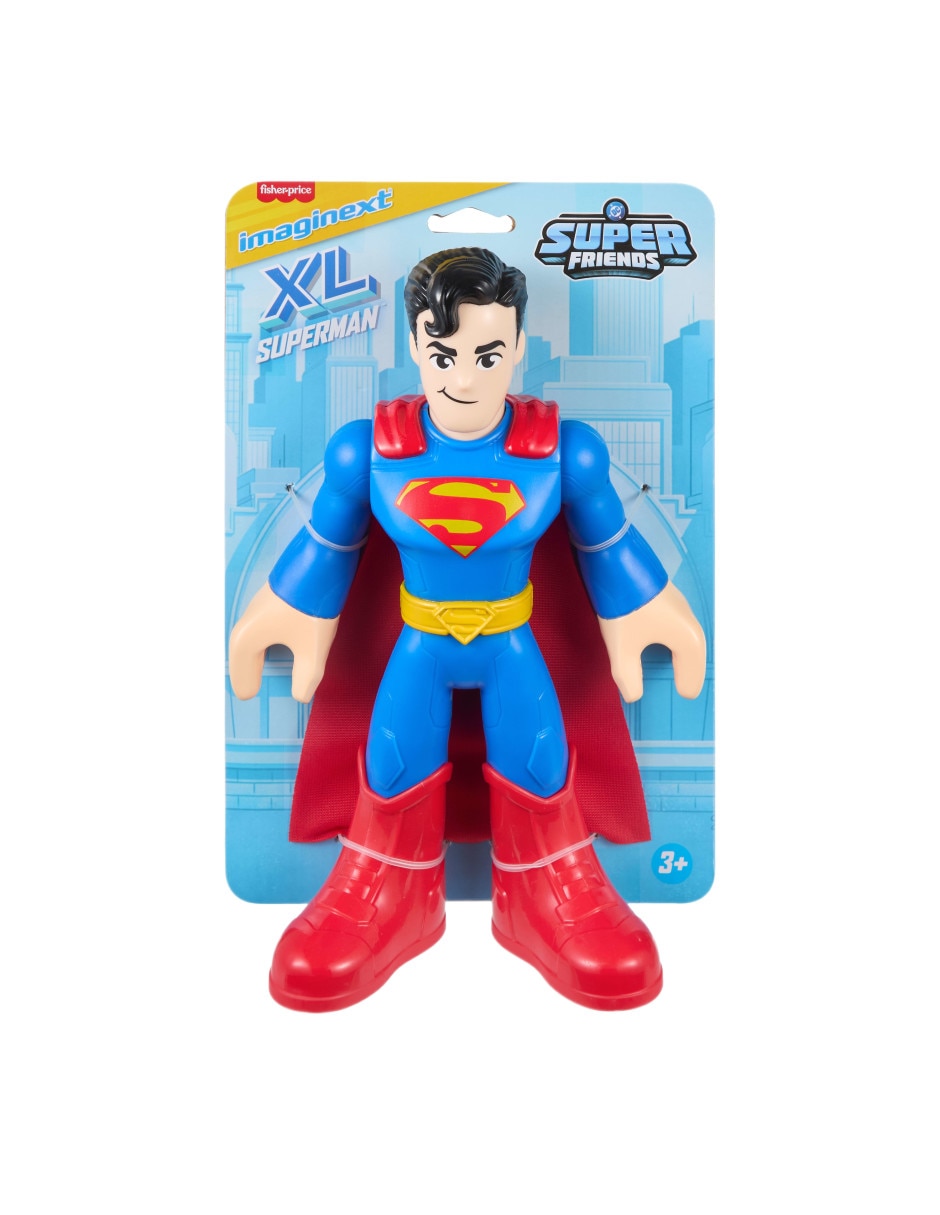 Figura de acción articulada dc super friends superman estándar 2