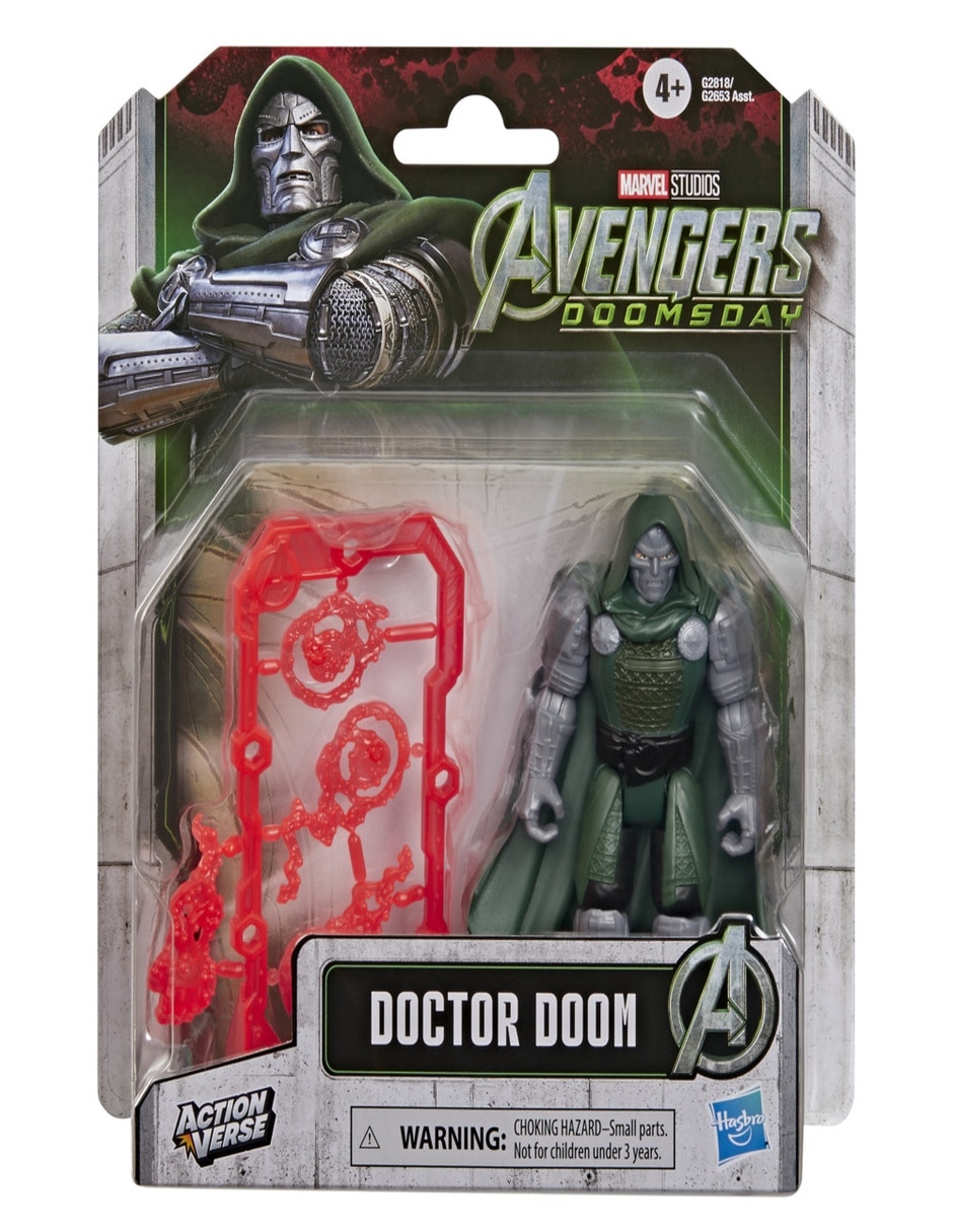 Figura de acción articulada avengers doctor doom estándar nfc 6