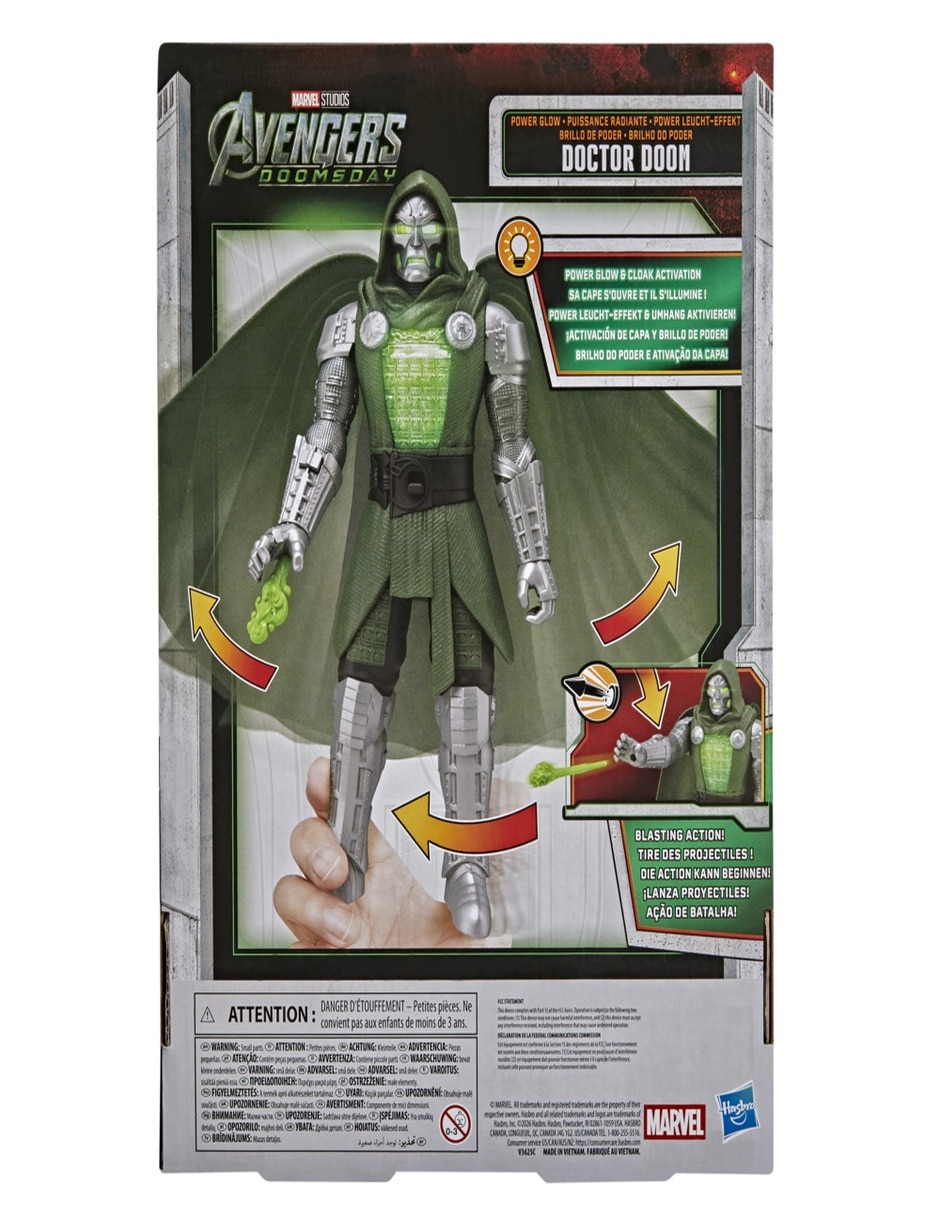 Figura de acción articulada doctor doom estándar nfc 11