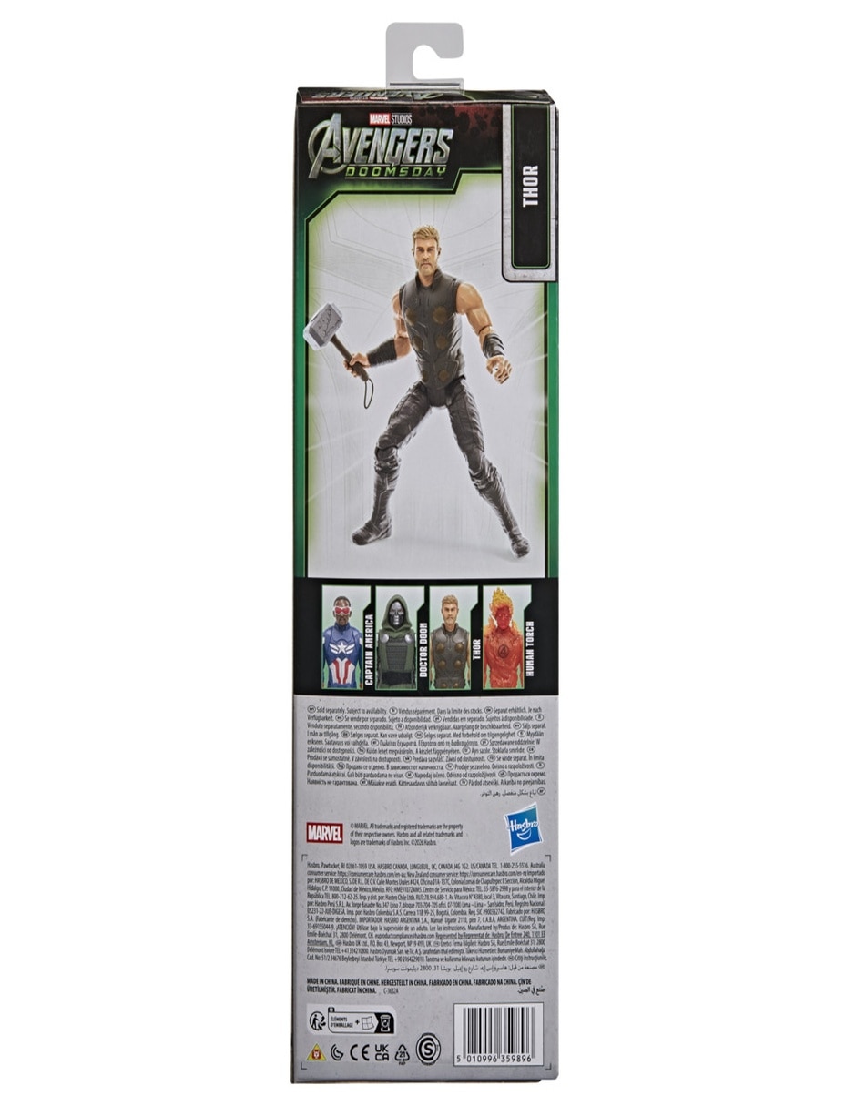 Figura de acción articulada : avengers thor estándar nfc 6