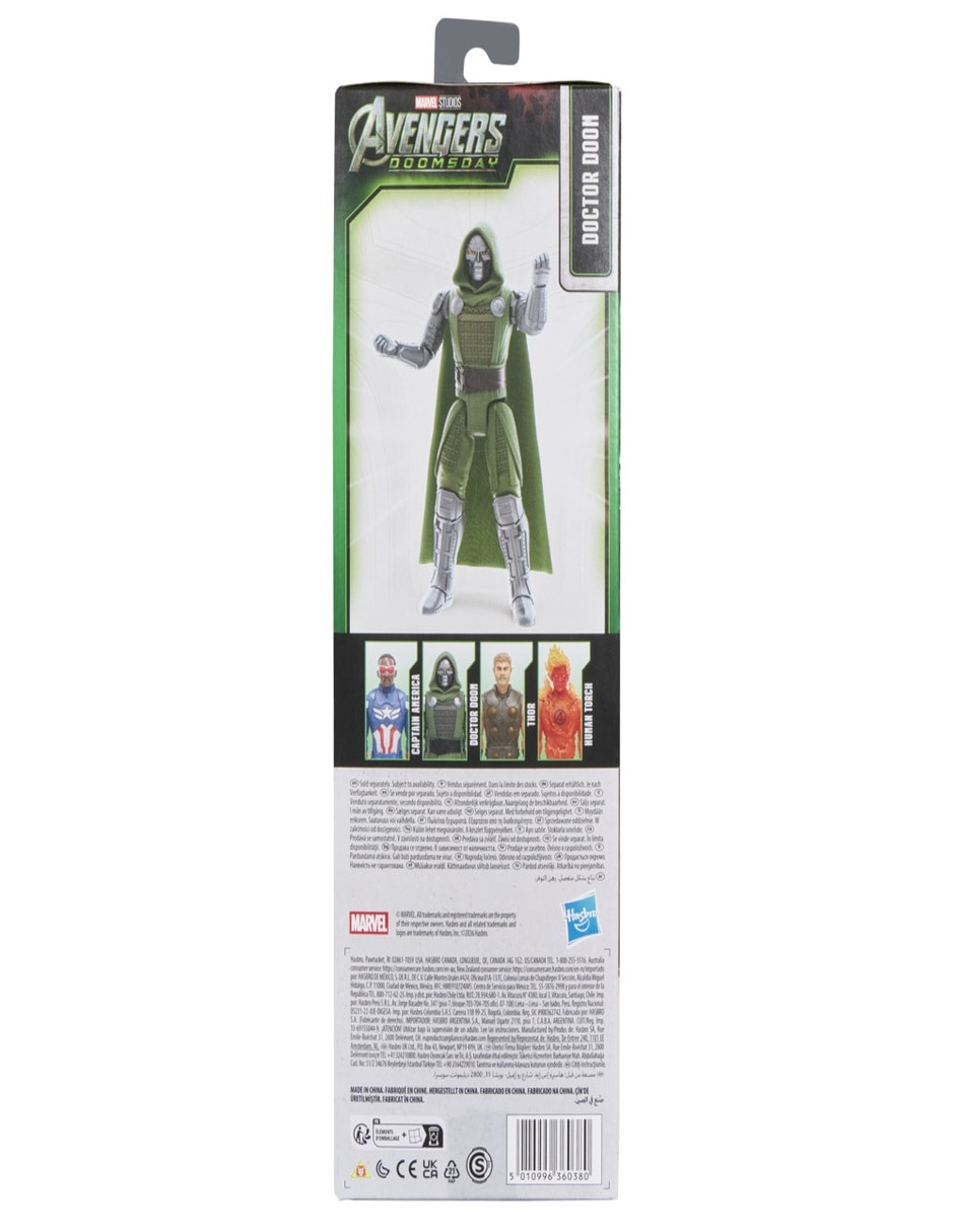 Figura de acción articulada : Avengers Doctor Doom Estándar Marvel NFC 5