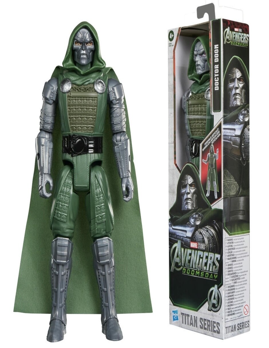 Figura de acción articulada : Avengers Doctor Doom Estándar Marvel NFC 9