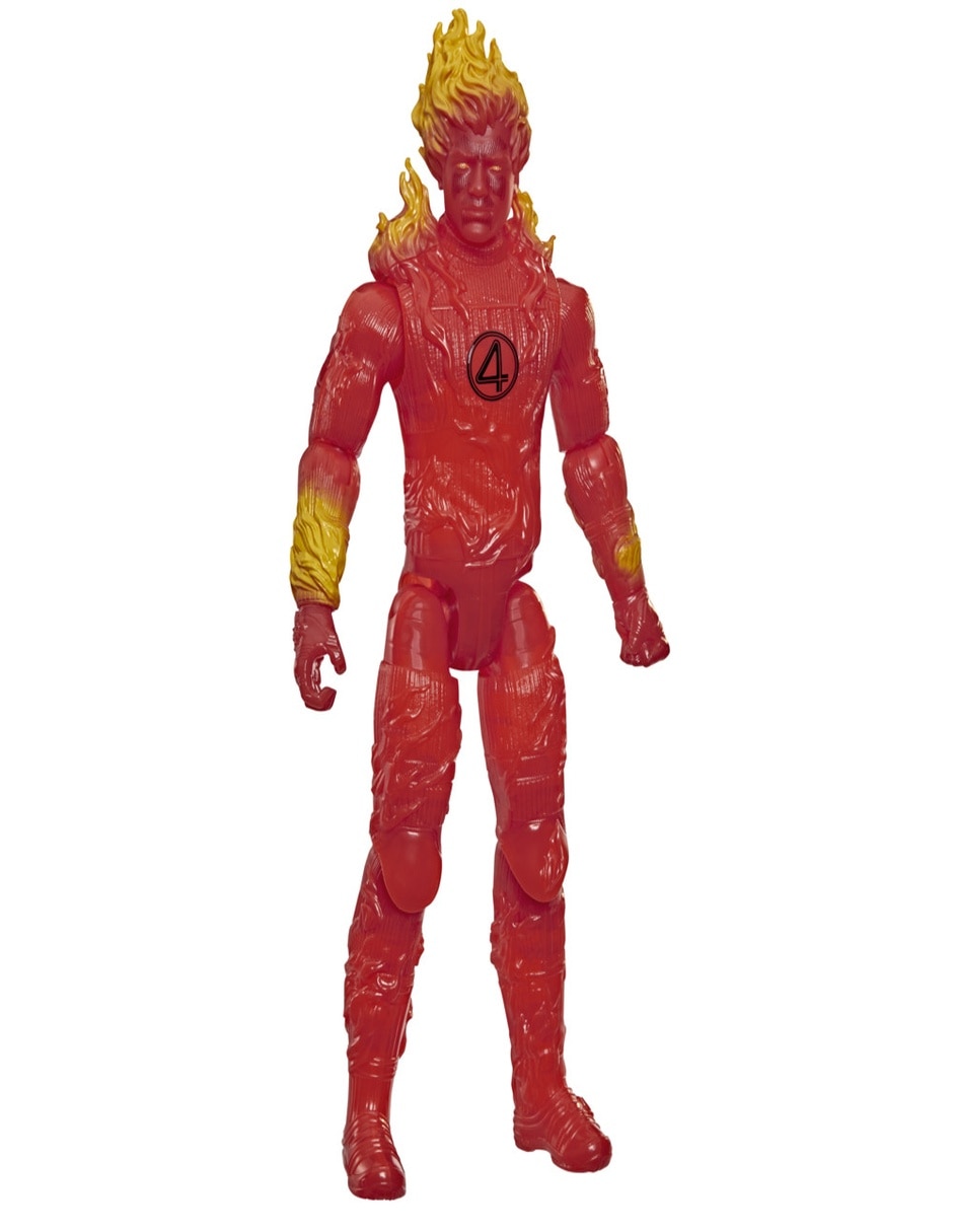 Figura de acción articulada : avengers human torch estándar nfc