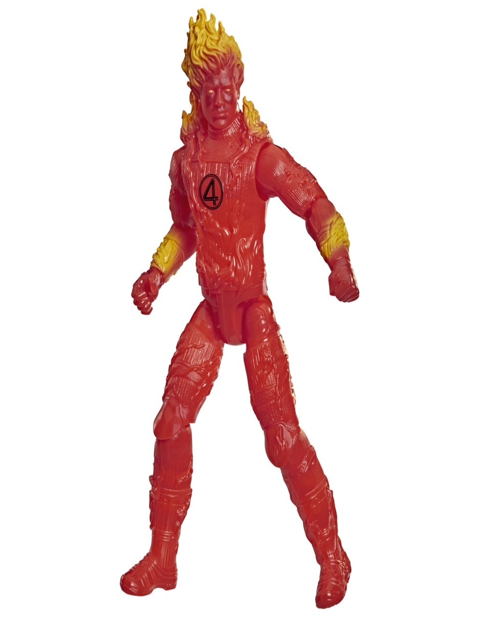 Figura de acción articulada : avengers human torch estándar nfc 2