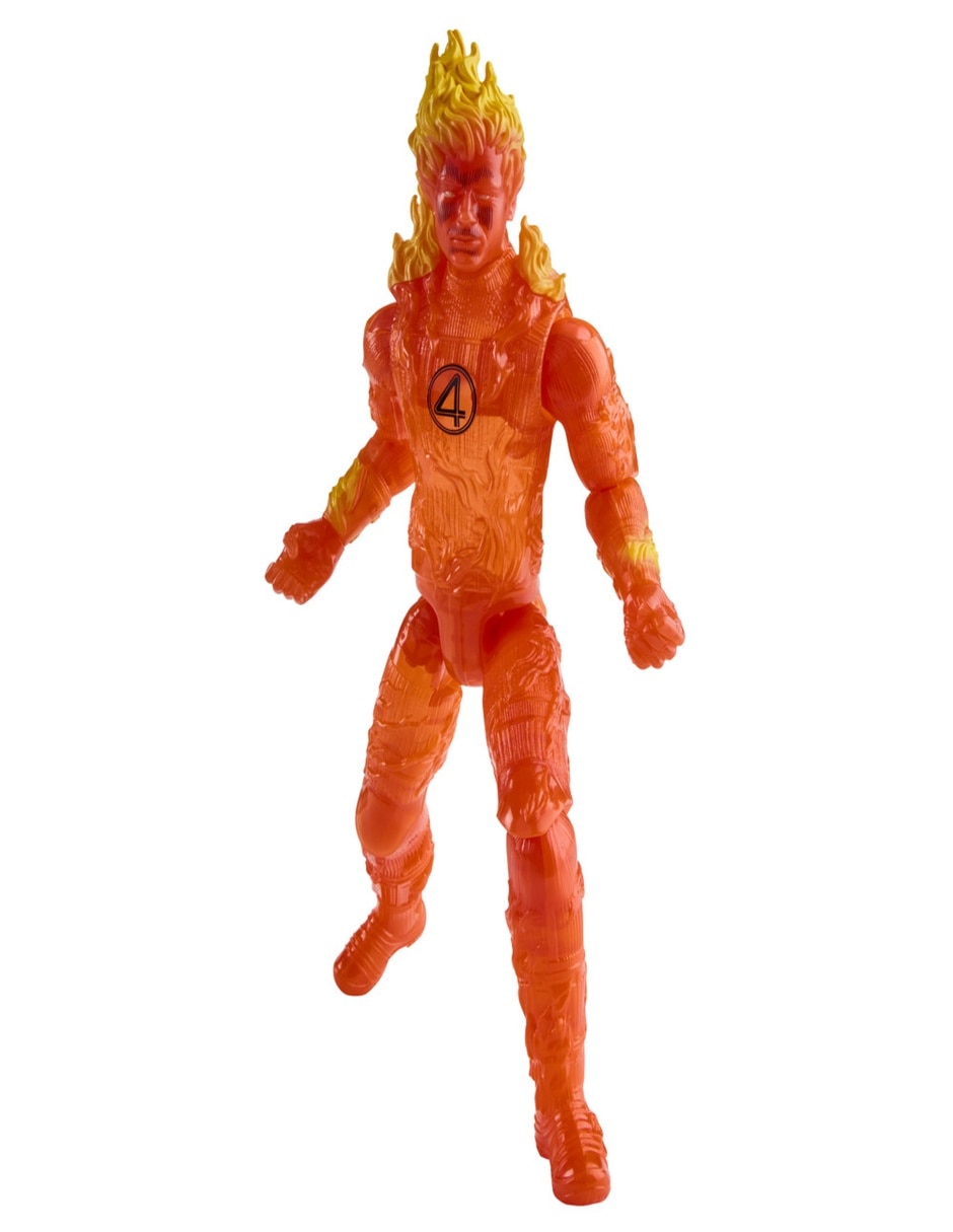 Figura de acción articulada : avengers human torch estándar nfc 7