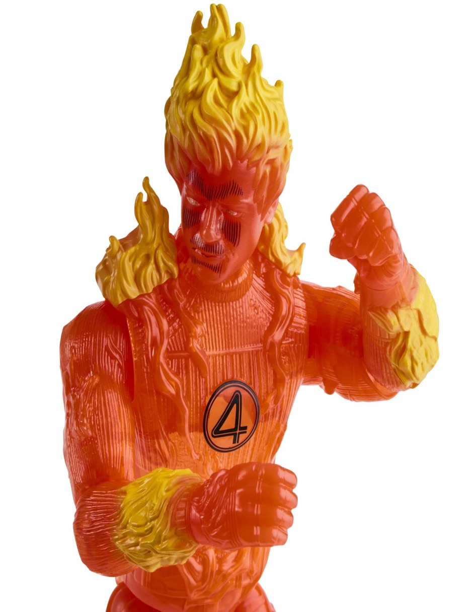 Figura de acción articulada : avengers human torch estándar nfc 9
