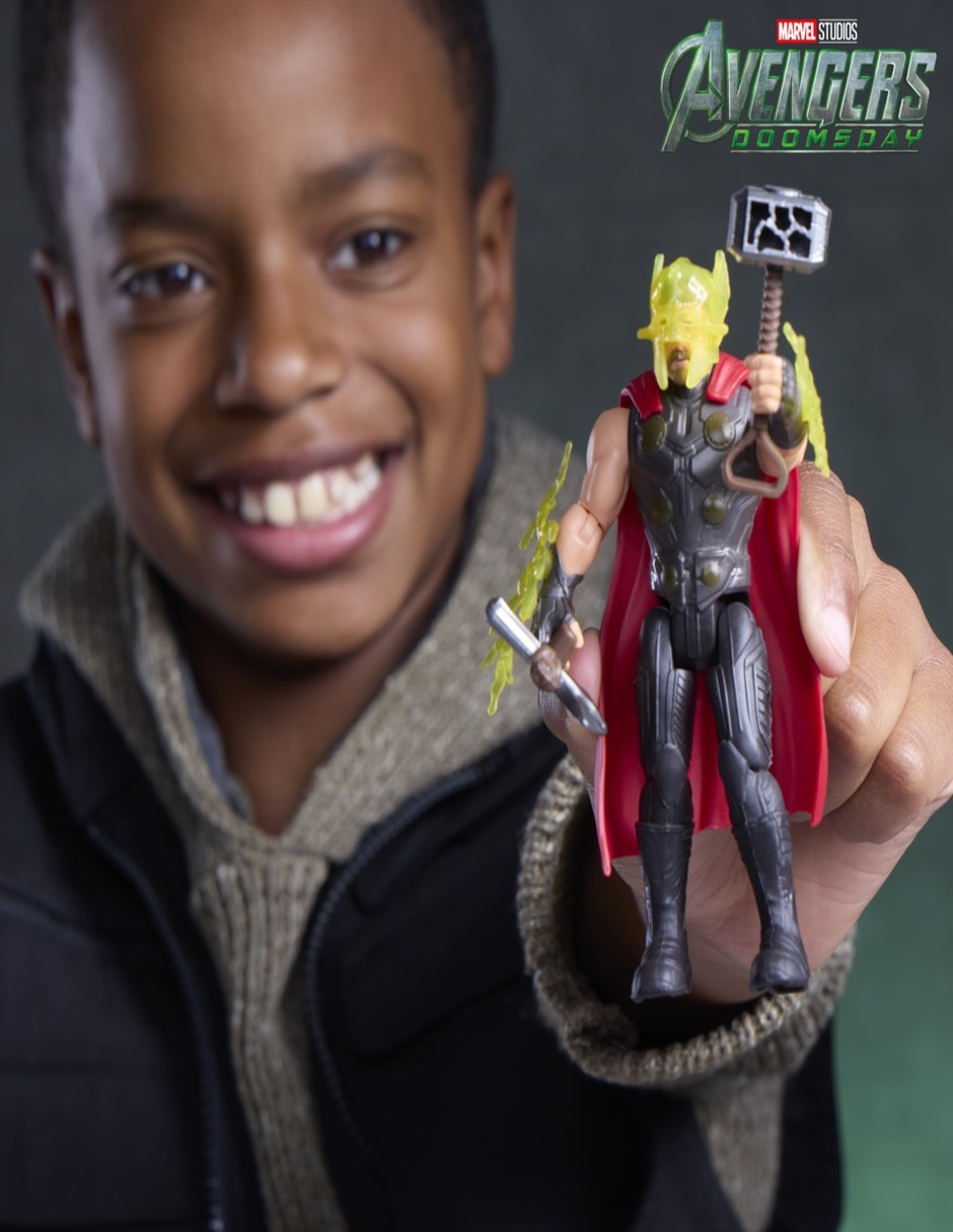 Figura de acción articulada : avengers thor estándar nfc 9