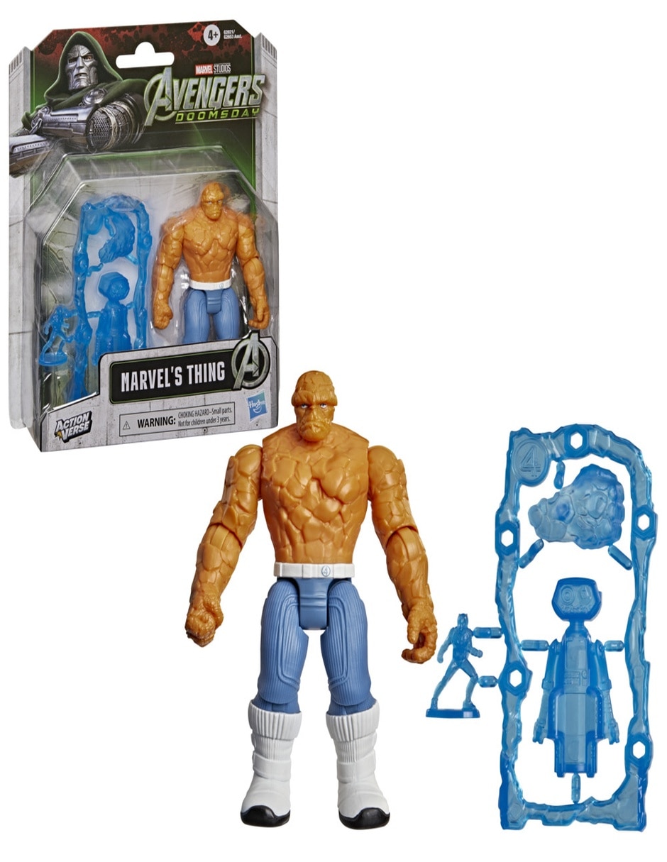 Figura de acción articulada : avengers the thing estándar nfc 5