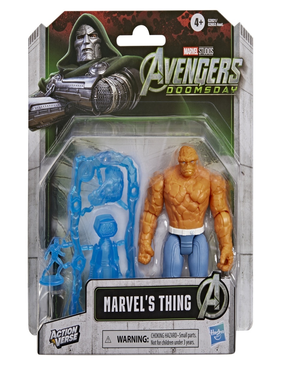 Figura de acción articulada : avengers the thing estándar nfc 3