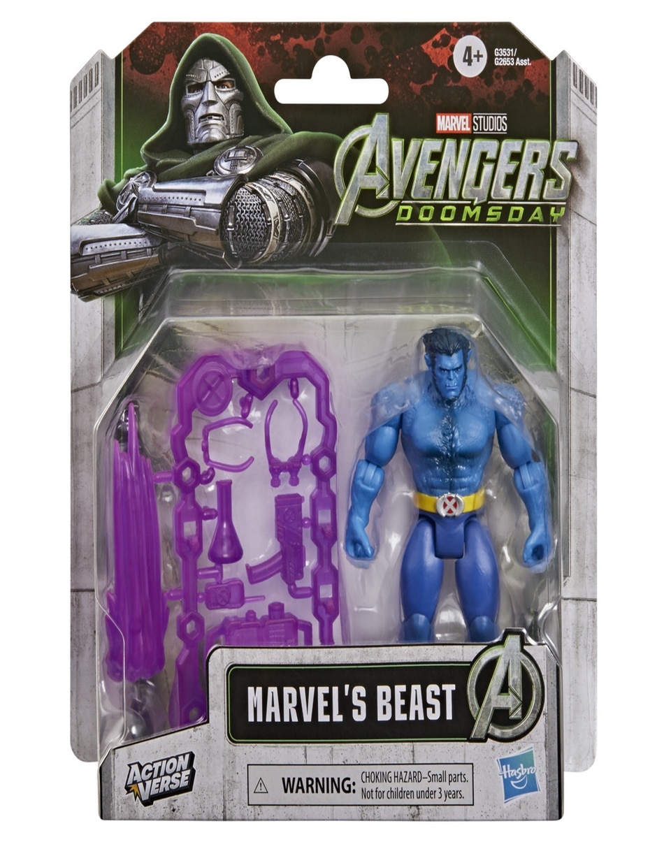 Figura de acción articulada avengers beast x-men estándar nfc 2