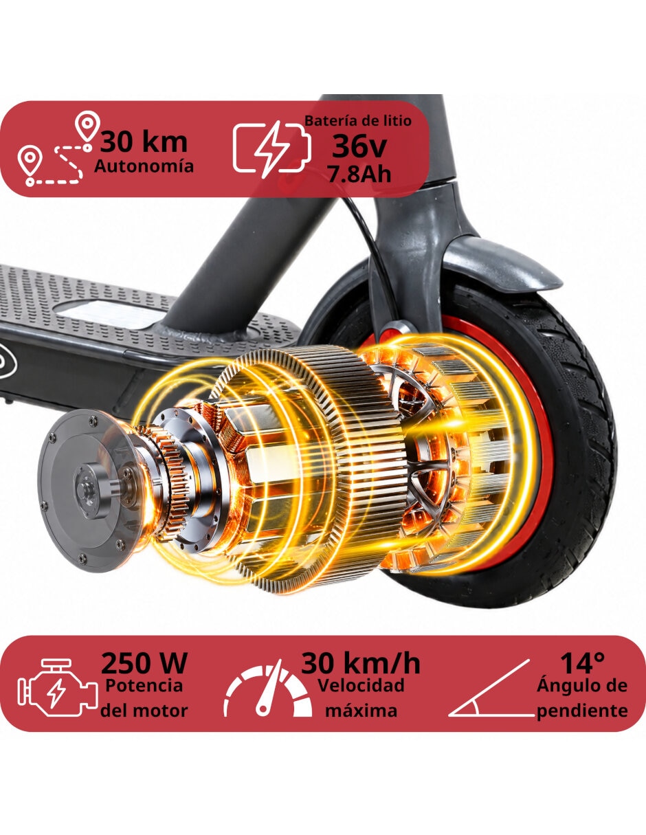 Scooter eléctrico SC-A102 4