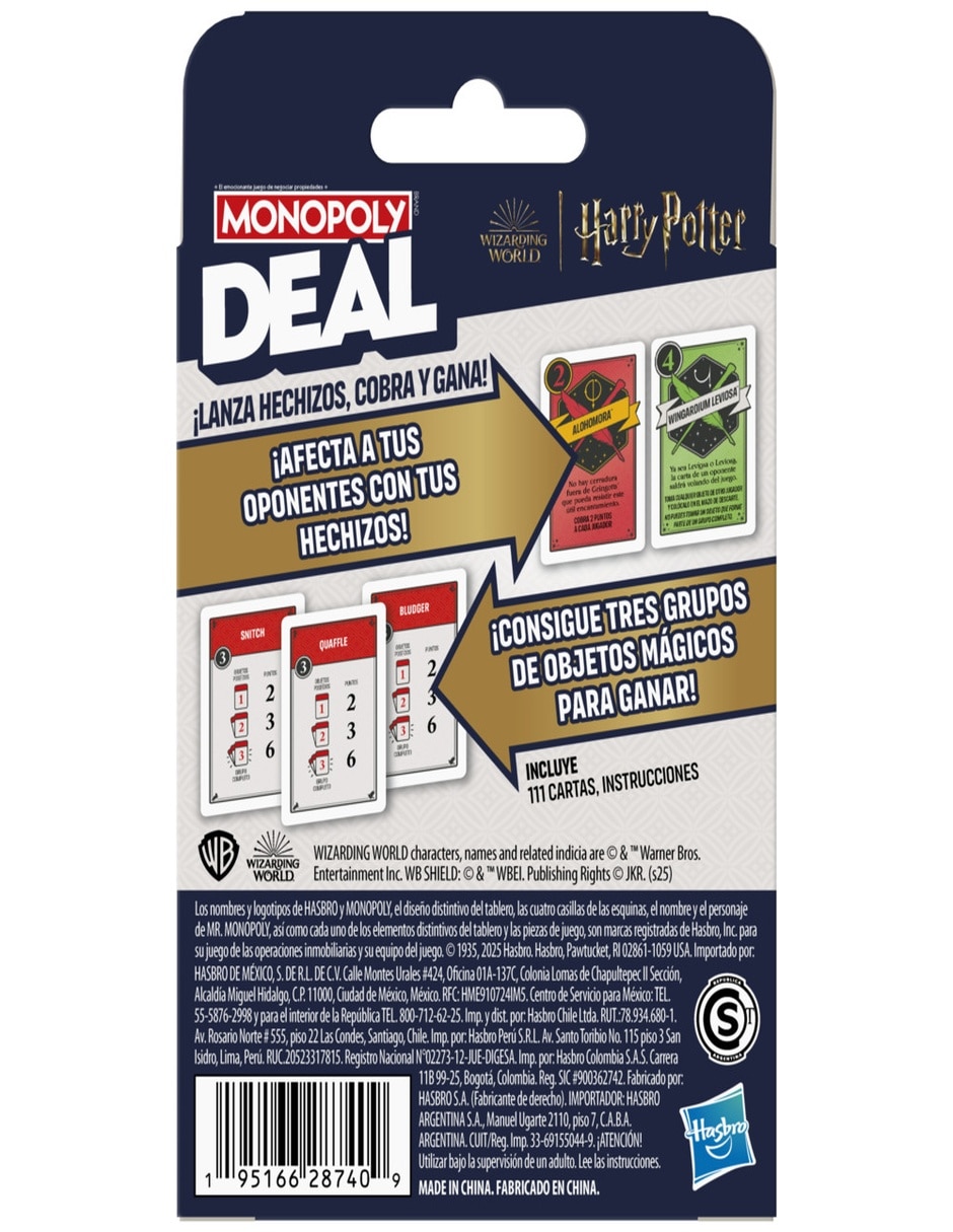 Monopoly Deal Harry Potter 6