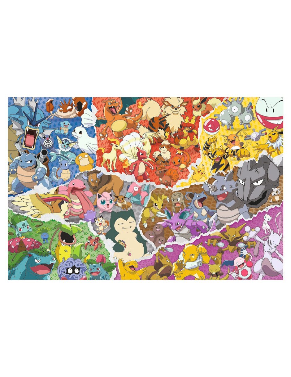 Pokémon Rompecabezas Ravensburguer 5000 piezas 4