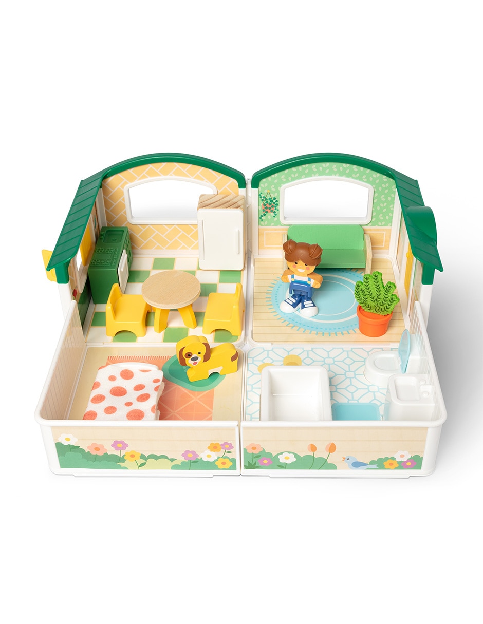 Melissa cheery lane playset casa portable juego armable