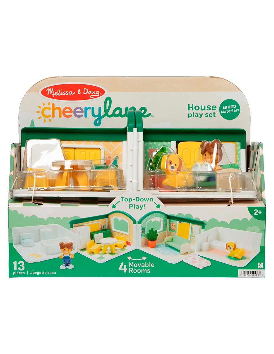 Melissa cheery lane playset casa portable juego armable 4