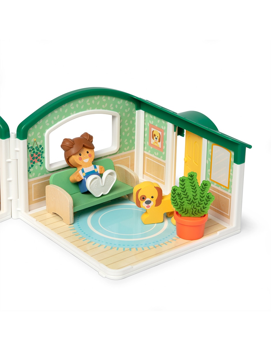 Melissa cheery lane playset casa portable juego armable 3